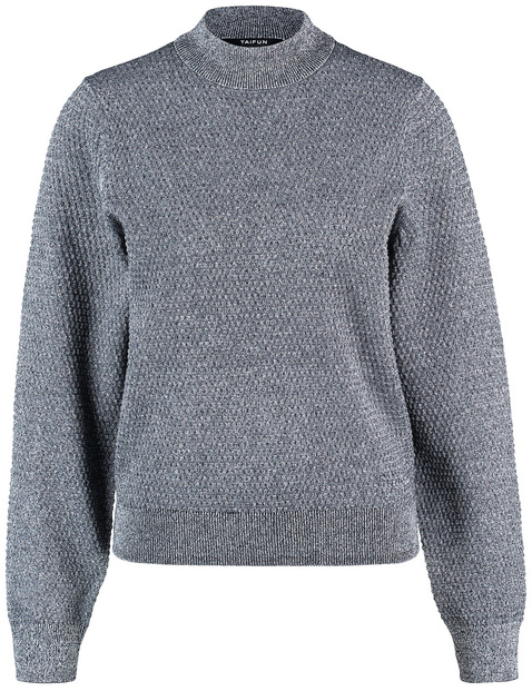 Pullover aus Struktur-Strick