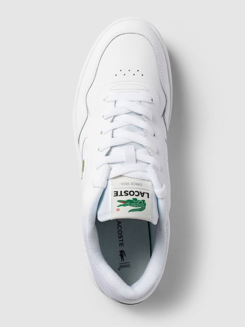 Sneaker aus echtem Leder Modell 'LINESET' in weiß