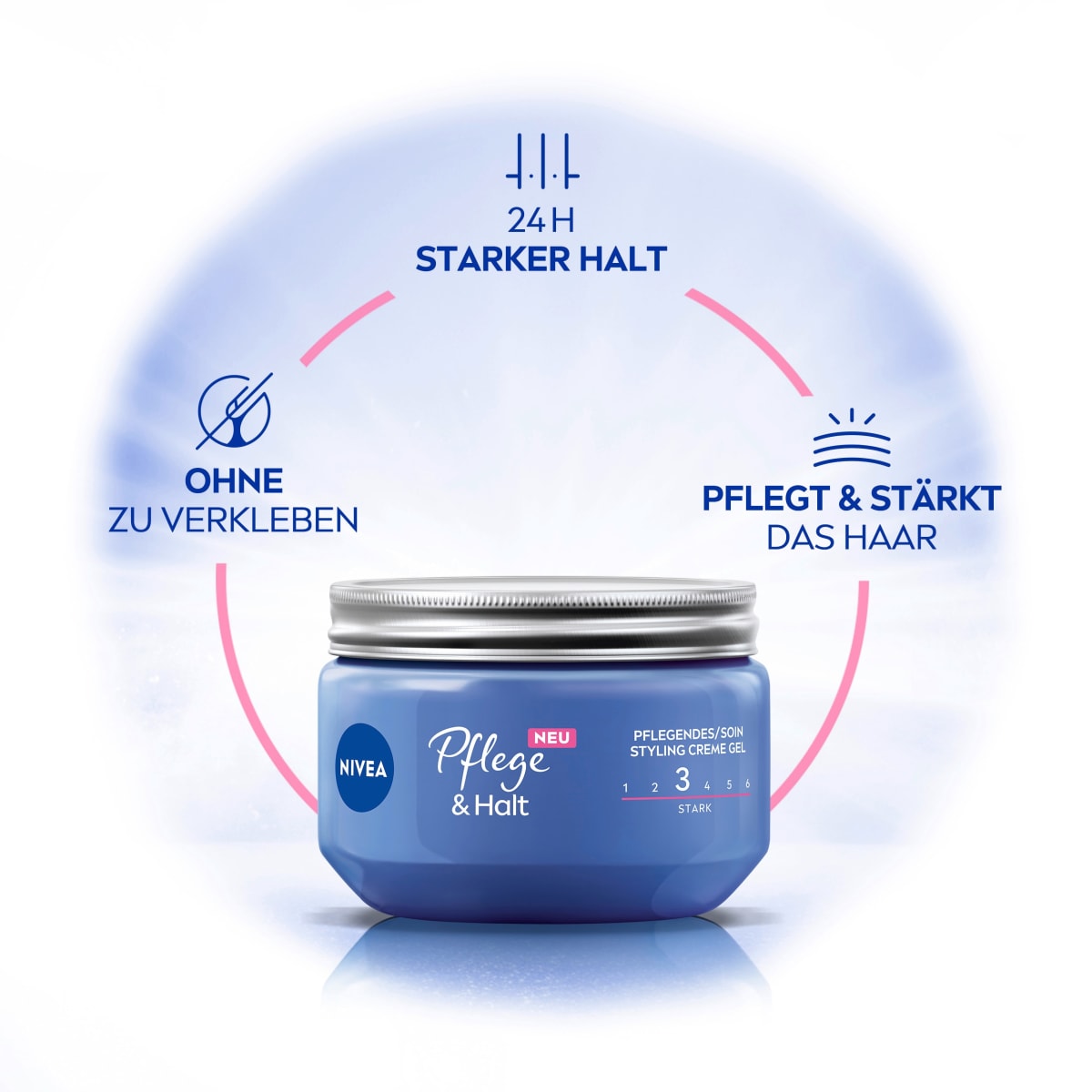 Styling Creme Gel Pflege & Halt, 150 ml