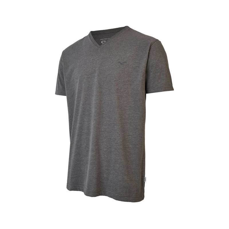 Cleptomanicx Ligull Regular V T-Shirt Herren