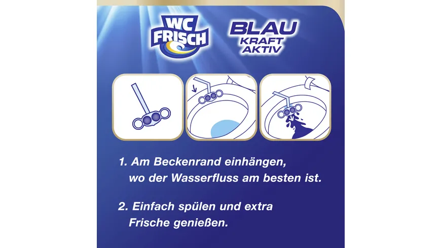 WC FRISCH Blau Aktiv Kraft Super Pack