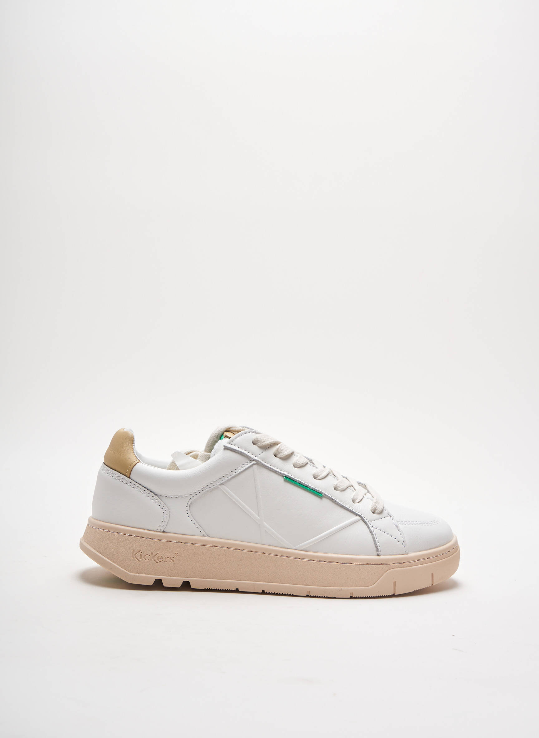 Kickers Baskets Femme couleur blanc