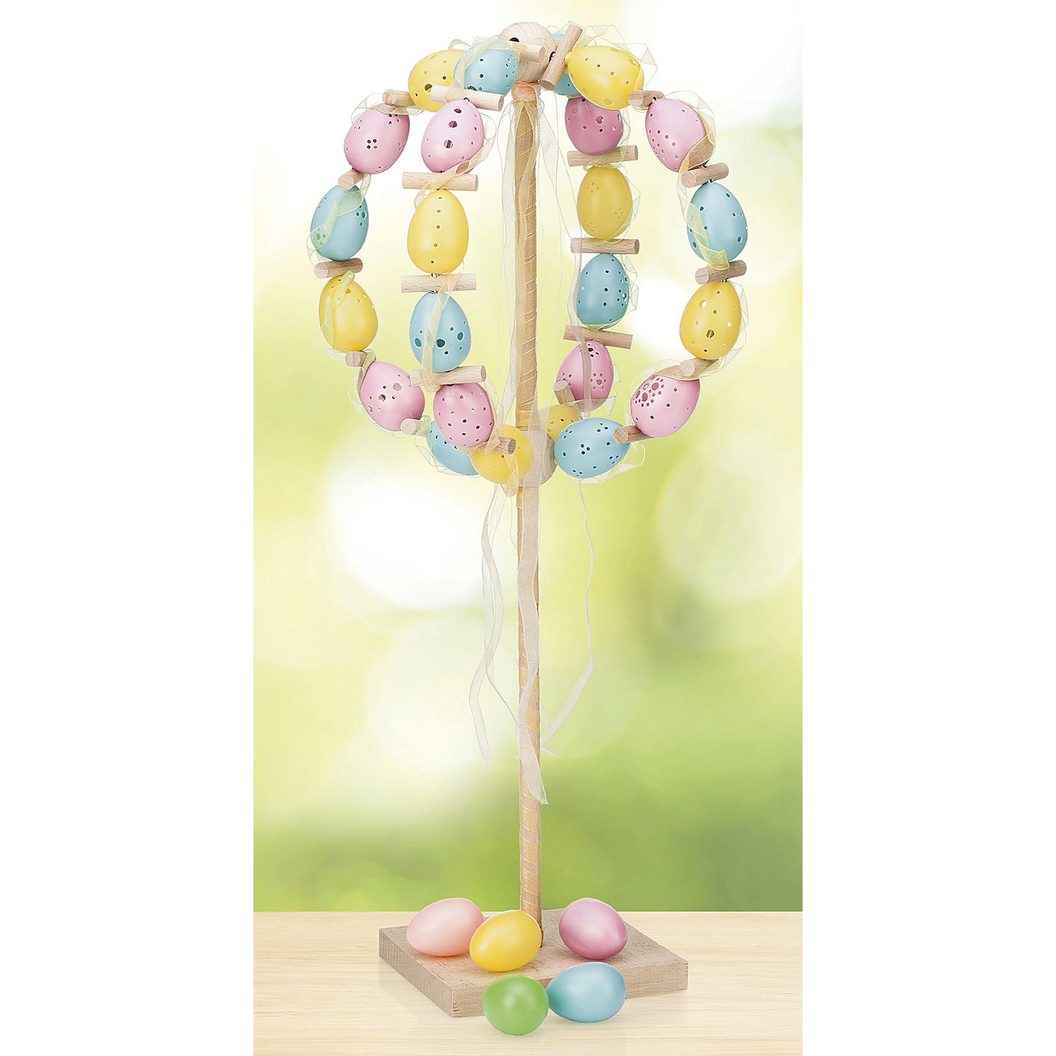 Tisch-Osterbaum mit Standfuß, 45 cm