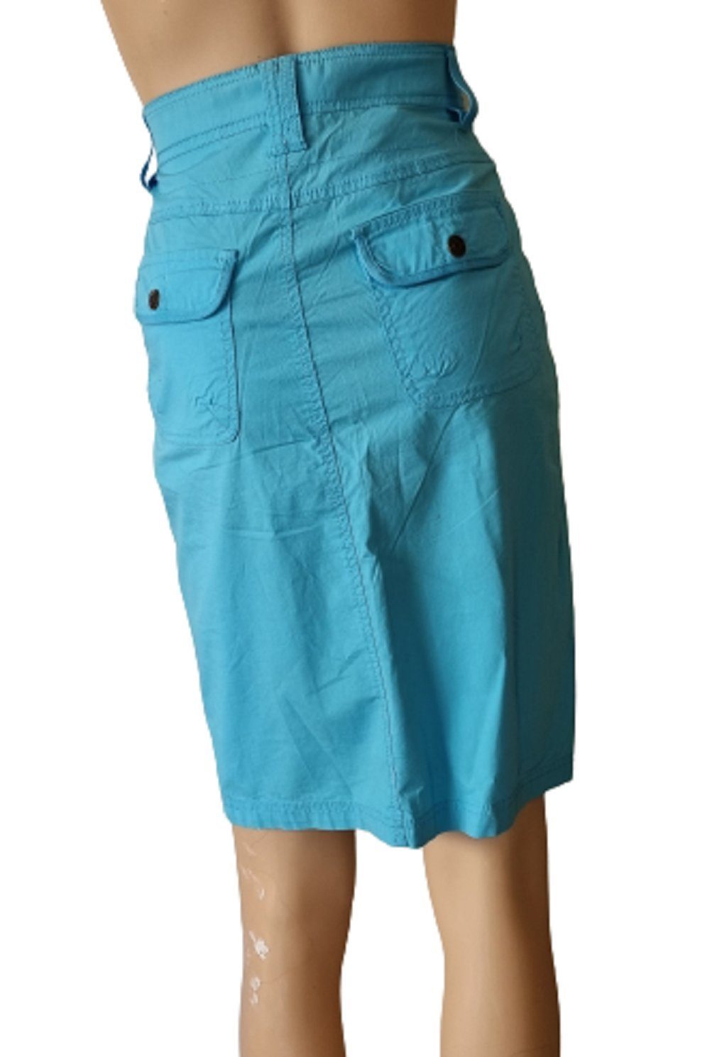 Esprit Umstandsrock ORA-22085 türkis Stretchbund