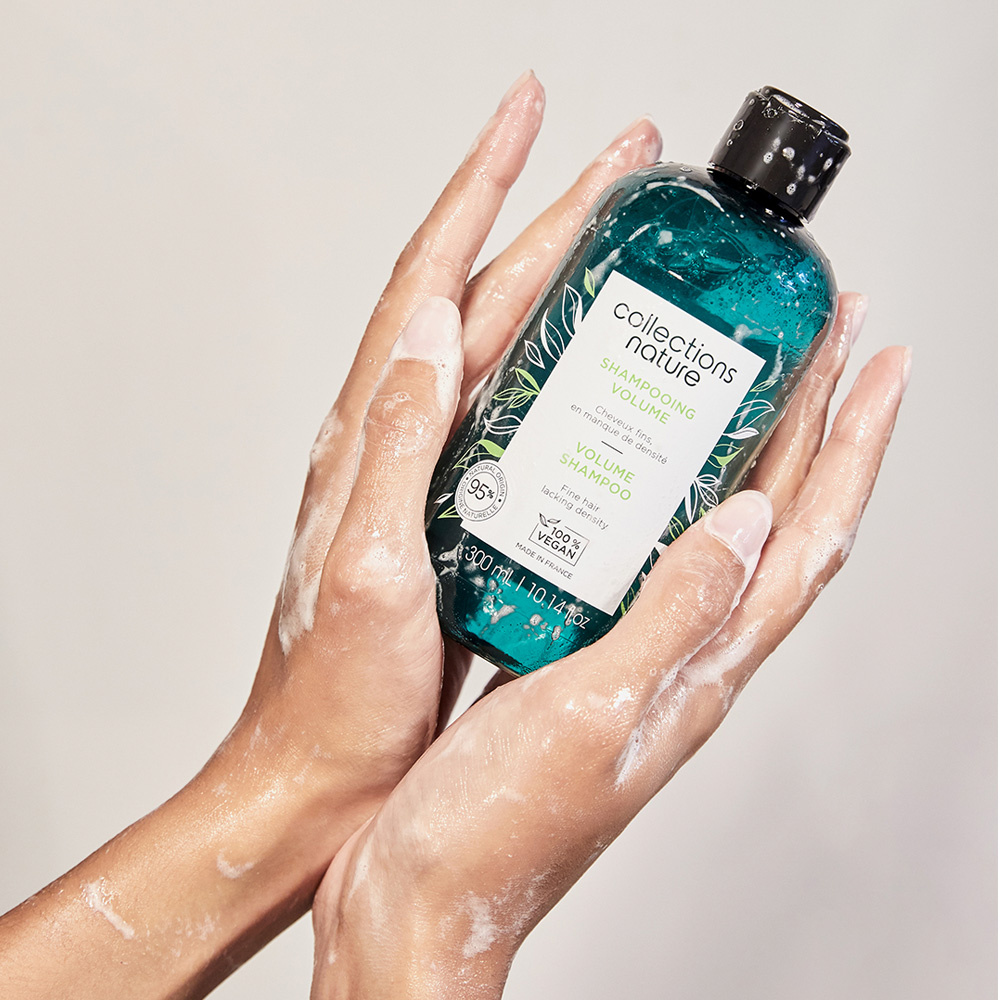 Collections Nature Shampooing Volume Idéal pour les cheveux fins en perte dedensité
