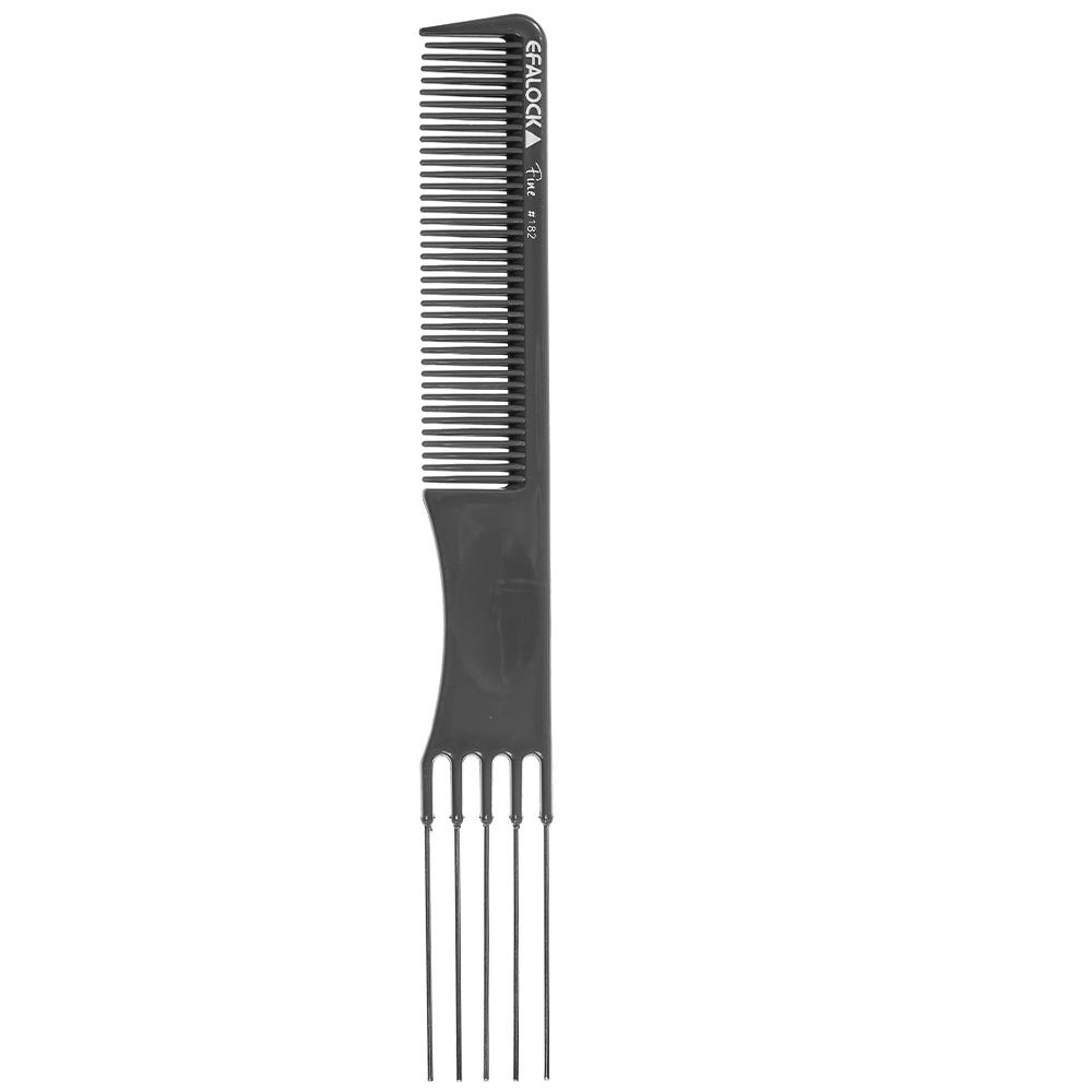 Efalock Fine Toupier-Gabelkamm #182 200 mm