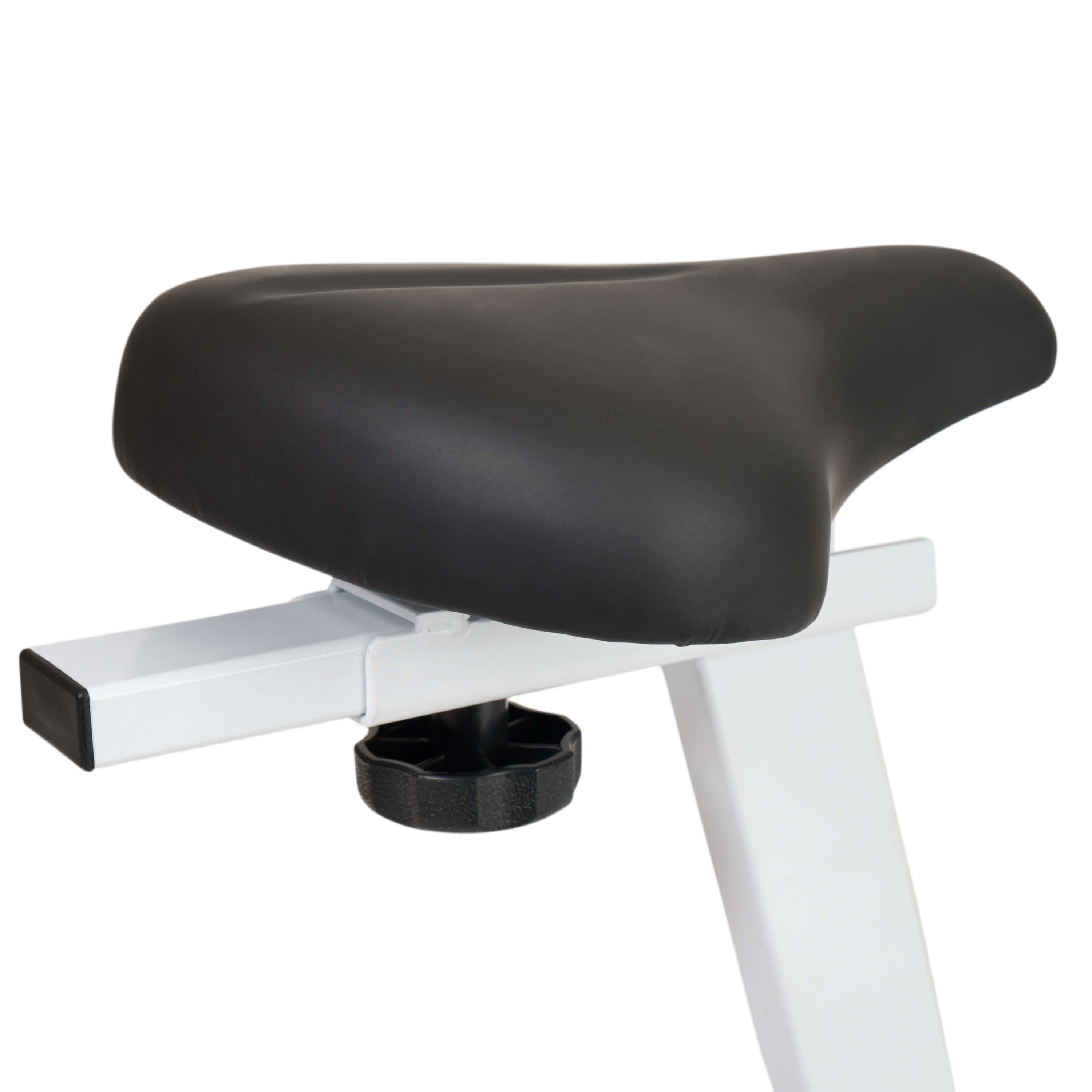 SportPlus Heimtrainer SP-FB-2100-W-iE, Profi Air Bike, Luftwiderstand, Heimtrainer für HIIT, SP-FB-2100-W-iE