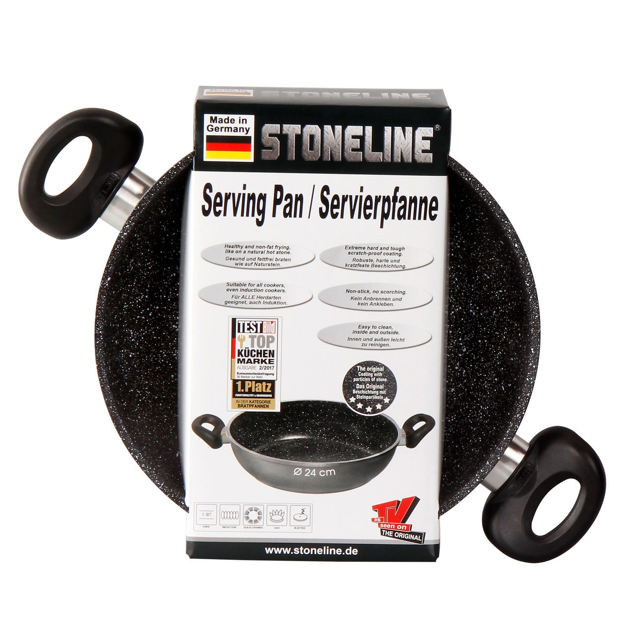 STONELINE® Made in Germany Servierpfanne