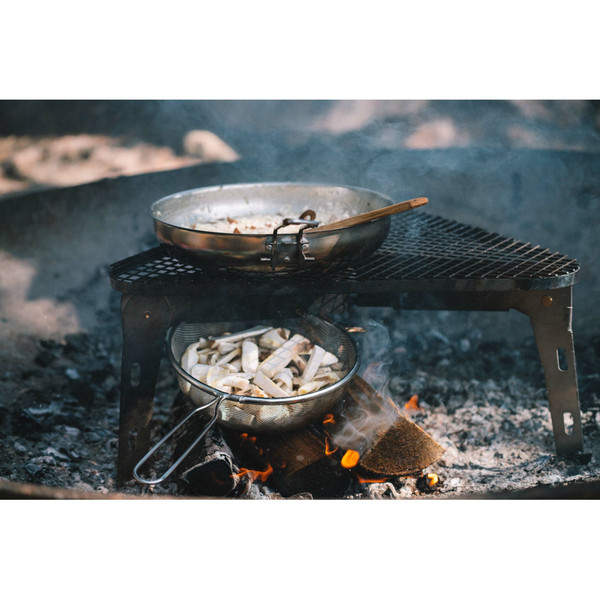 CAMPFIRE FRYING PAN S.S. 25CM - Campinggeschirr
