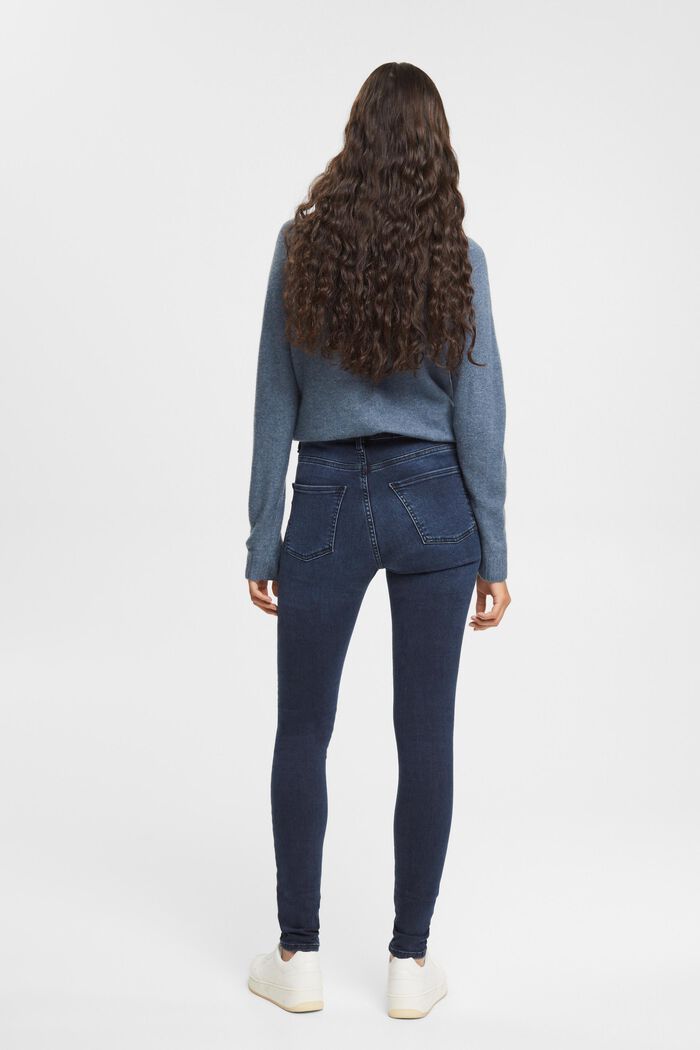 Stretchige High-Rise-Jeans im Skinny Fit