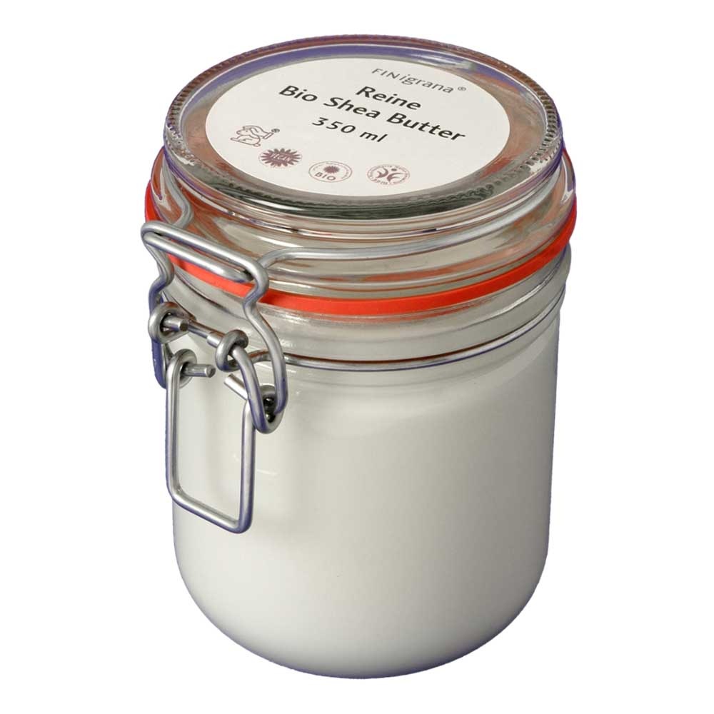 Bio - Reine Shea-Butter im Einmachglas 350ml