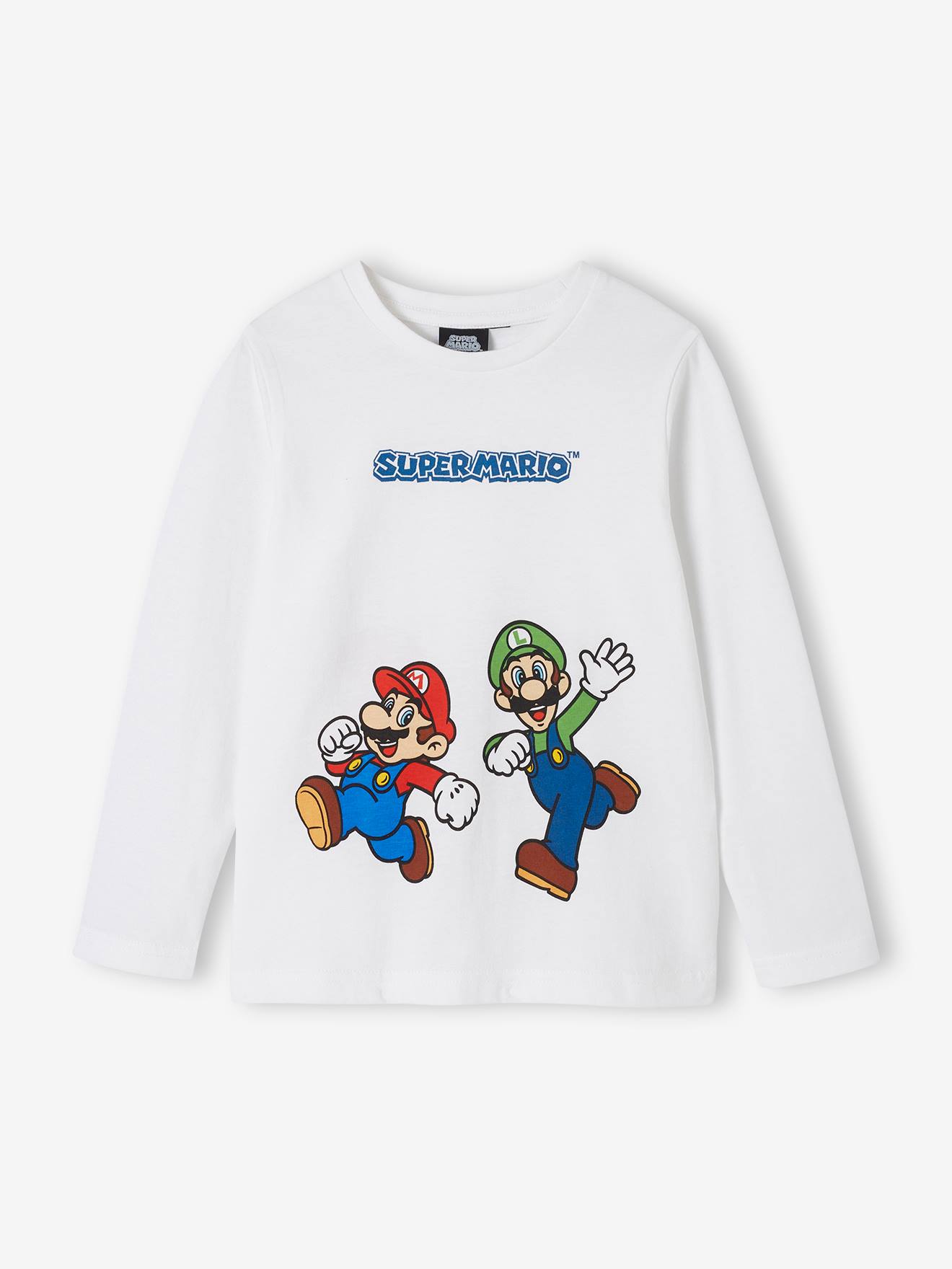 Super Mario Kinder Shirt SUPER MARIO - weiß