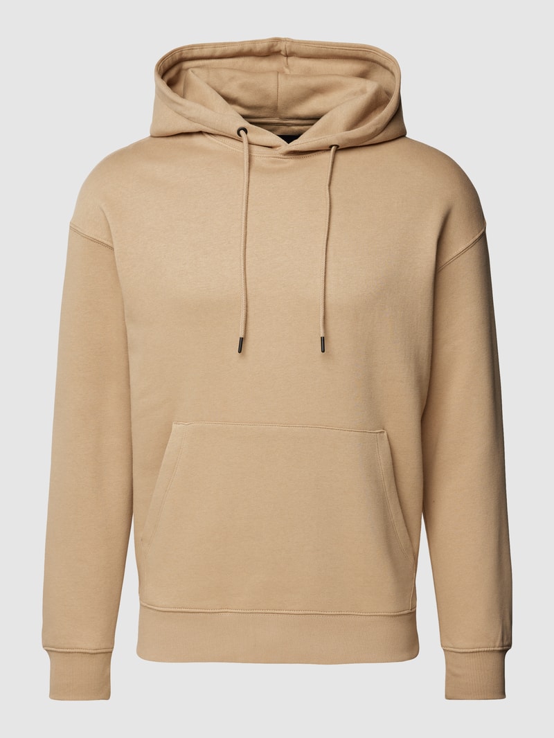 Hoodie mit Känguru-Tasche Modell 'ESTAR' in sand