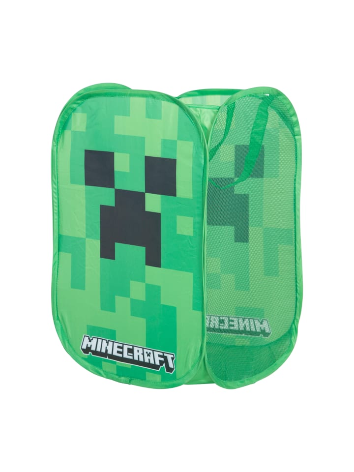 Minecraft Minecraft Wäschebox mit Henkel, grün günstig kaufen onesize