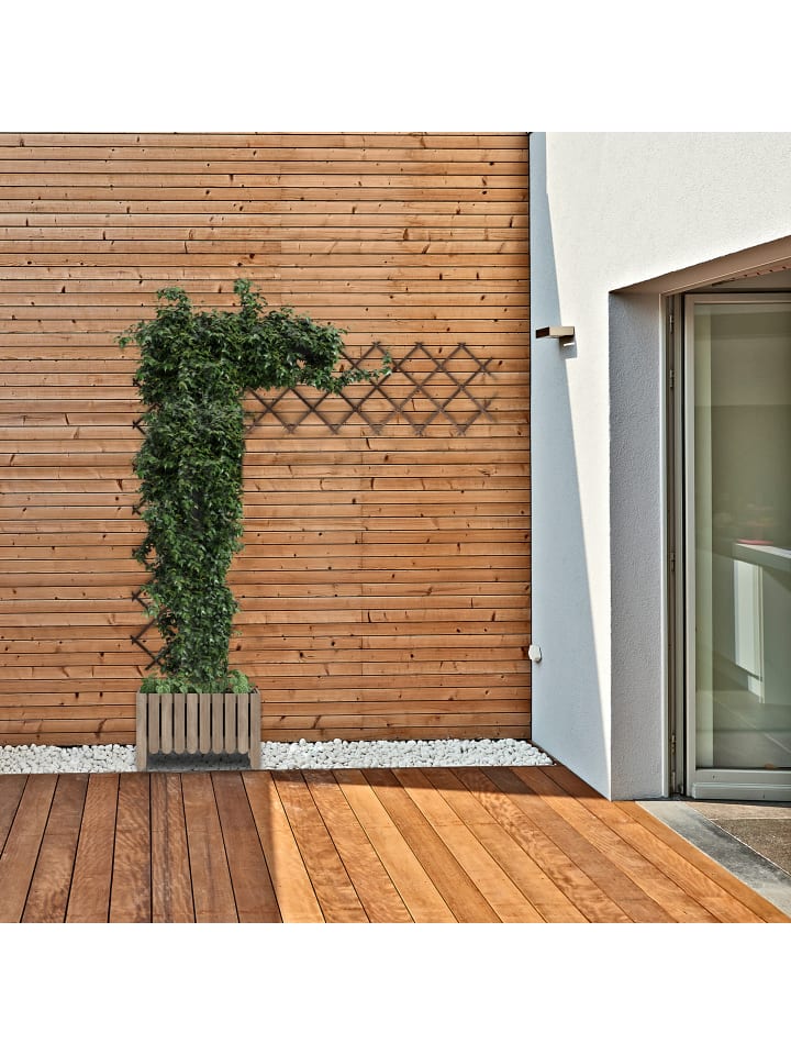 relaxdays 3 x Rankgitter in Braun - (B)60 x (H)180 cm günstig kaufen onesize