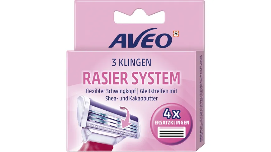 AVEO 3 Klingen Rasiersystem Ersatzklingen