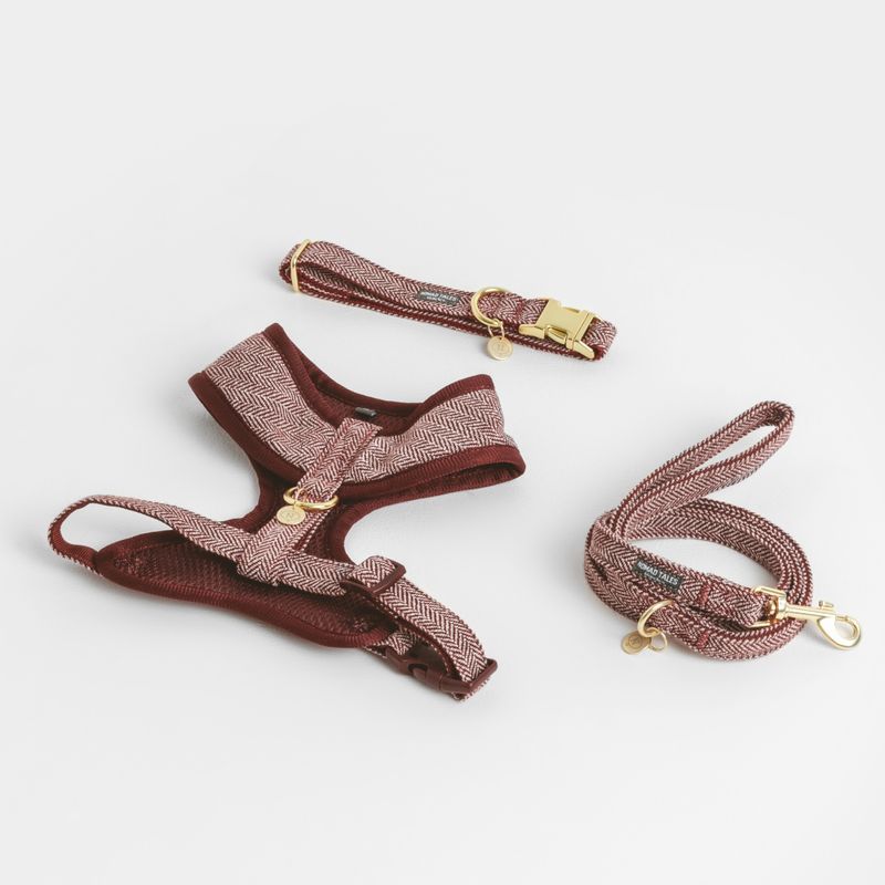 Nomad Tales Calma Halsband, burgundy zu TOP-Preisen