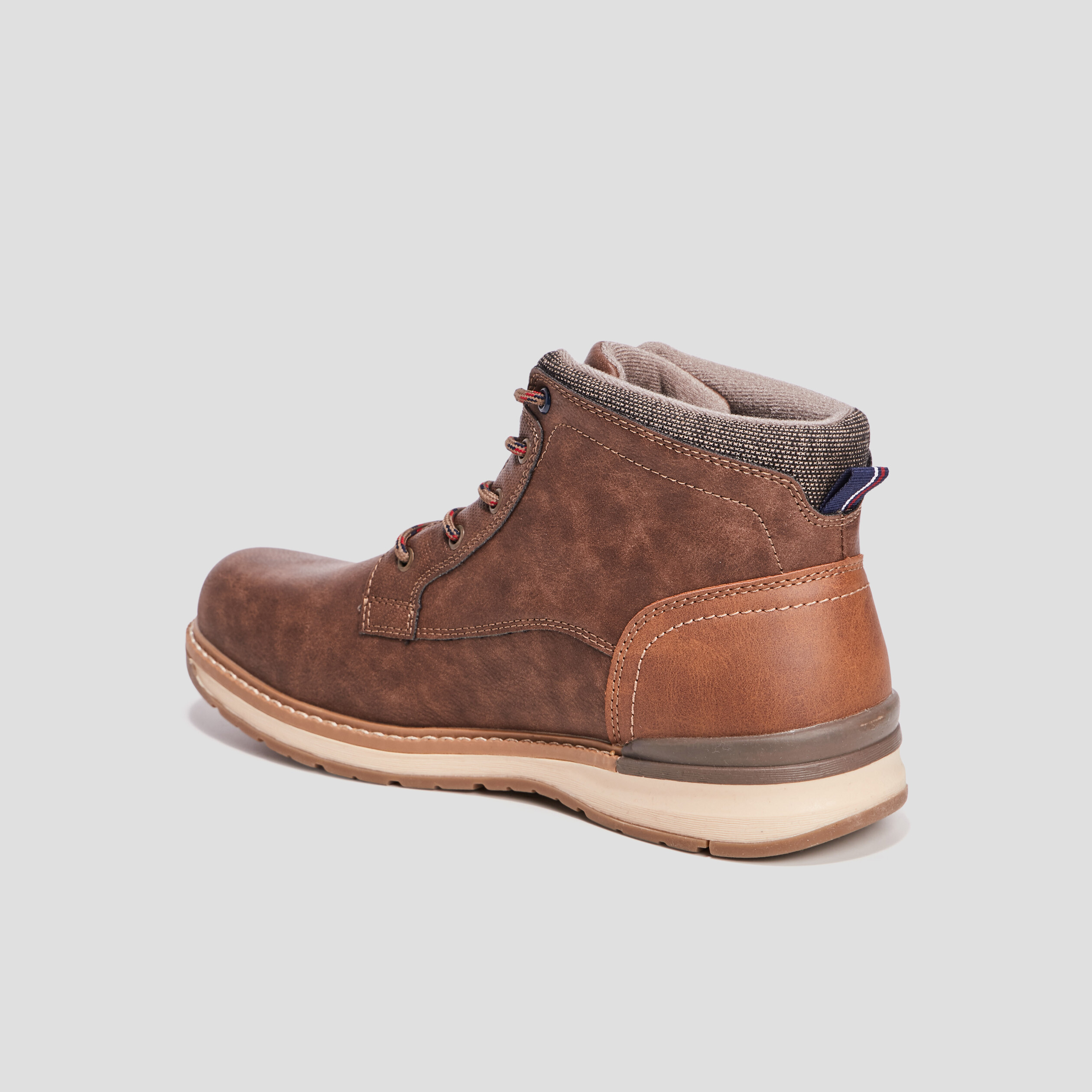 Bottines à lacets Trappeur marron homme | La Halle