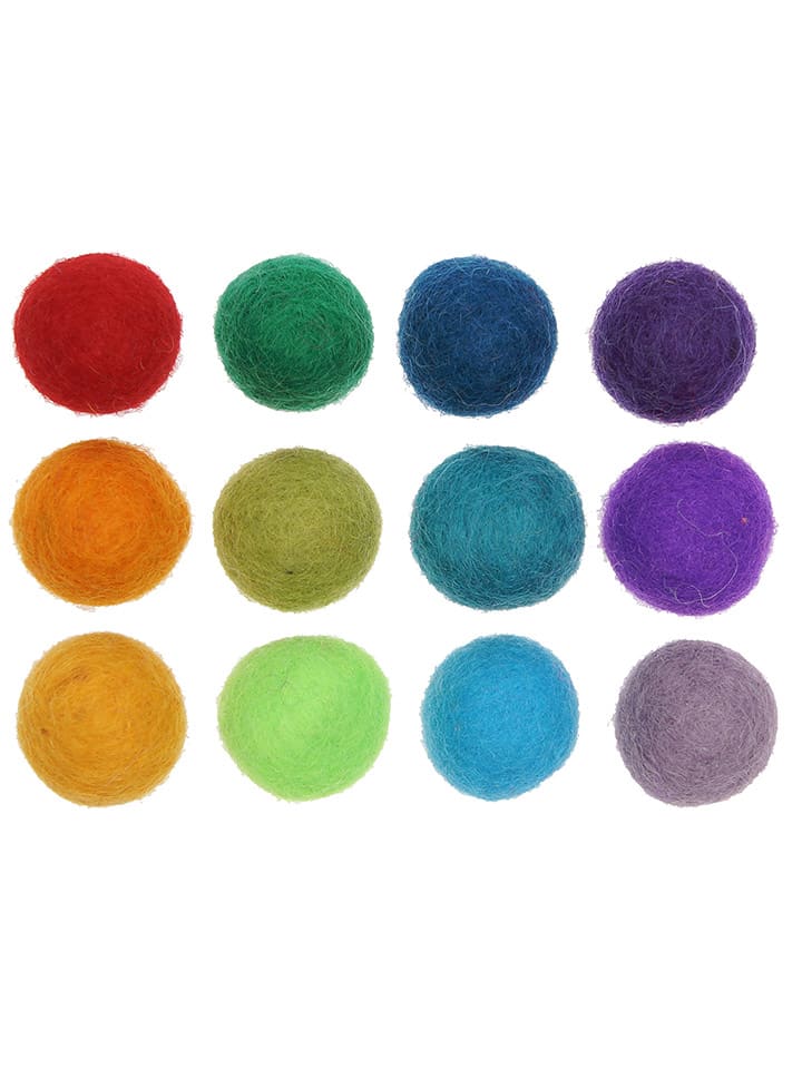SUNNYSUE Filzkugeln in Bunt - 120 Stück günstig kaufen onesize