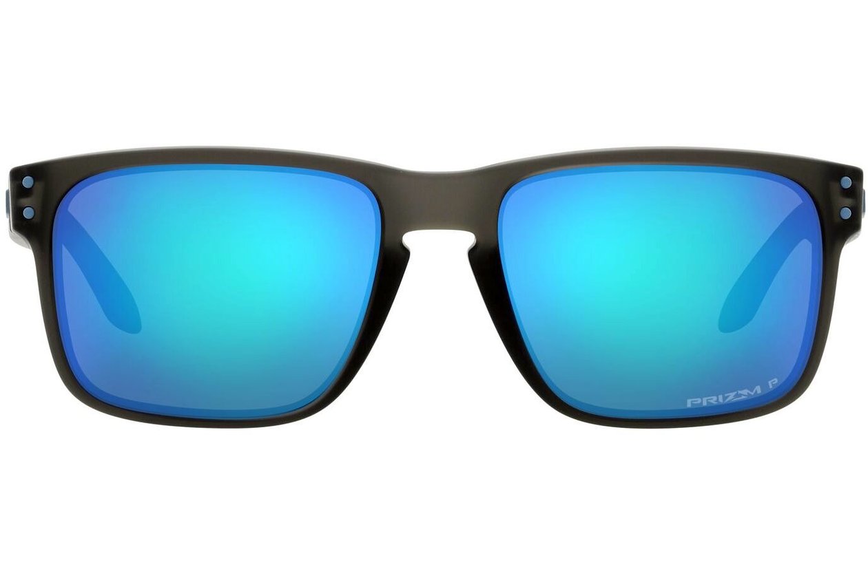 Oakley Holbrook Matte Grey Smoke/Prizm Sapphire Polarized