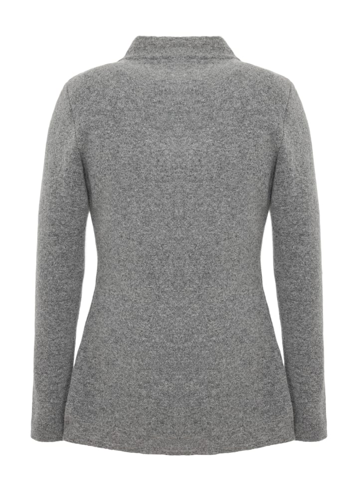 AlpSpur Strickjacke LISA11 in grau günstig kaufen