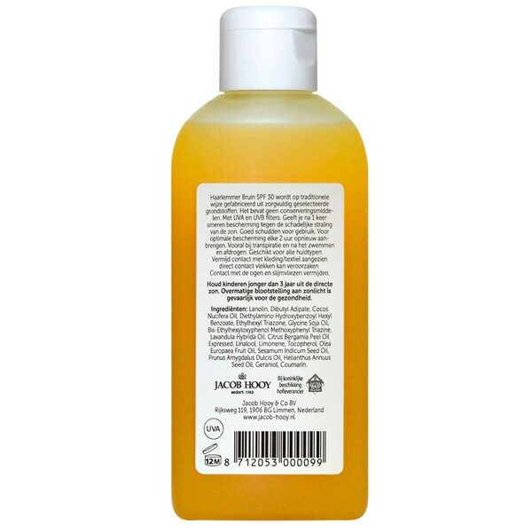Jacob Hooy SPF30 Haarlemmer Bruin 150ml