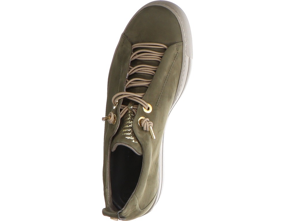 PAUL GREEN Komfort Schnürer khaki 0072-5017-132/Pauls