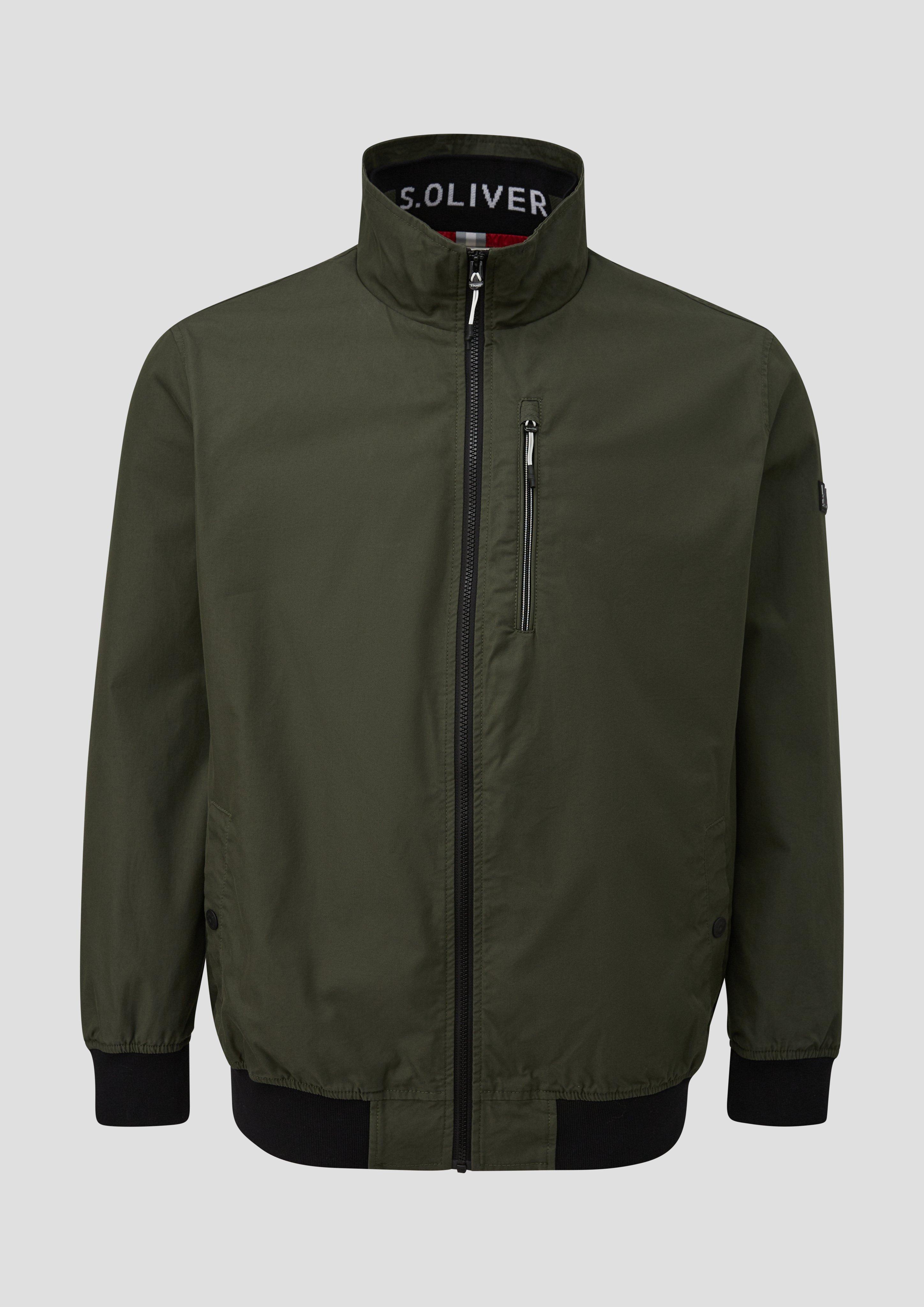 Twilljacke mit Stehkragen  2147151-7940