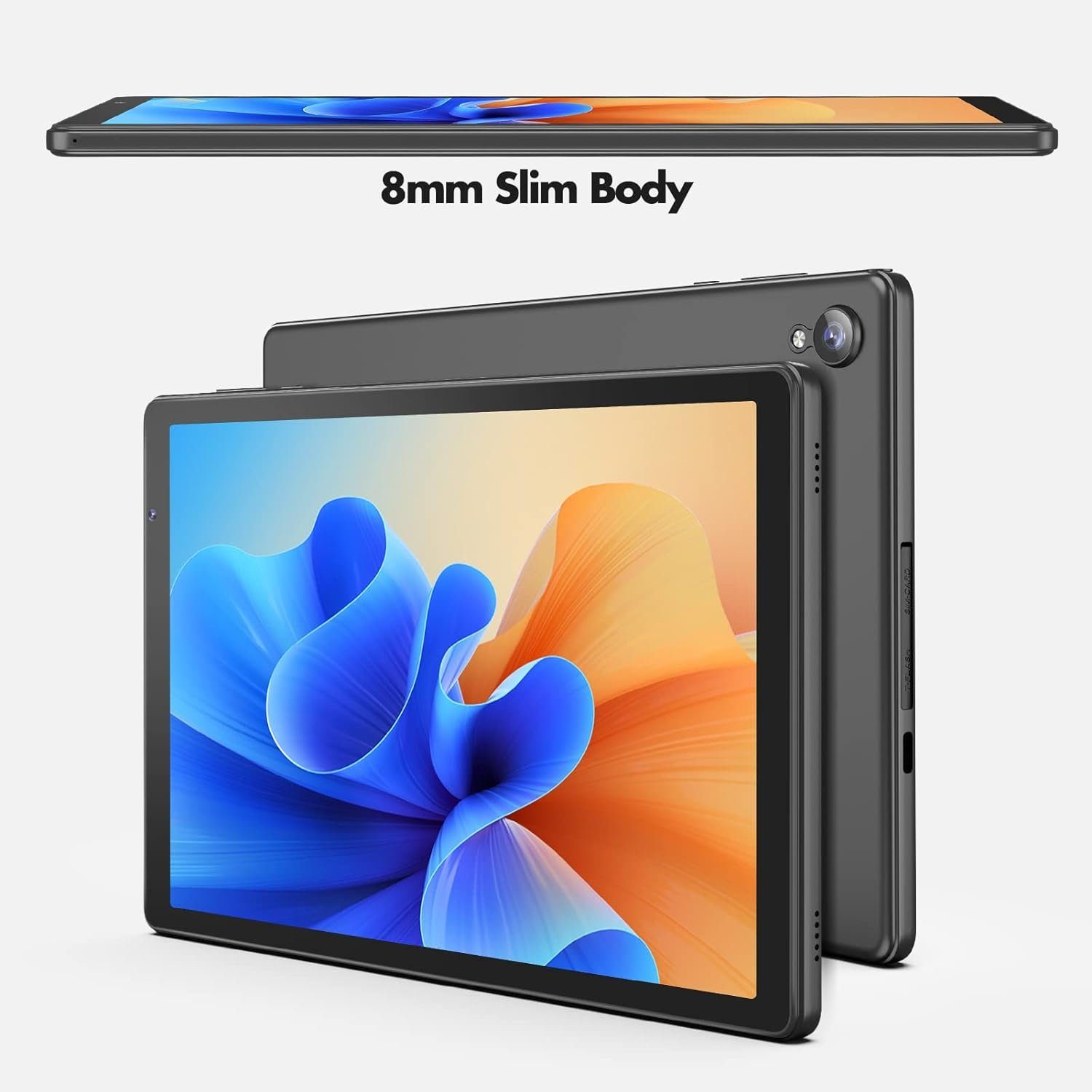PRITOM 2GB RAM, 6000Mah, Expand to 512GB, 6000Mah Tablet (10