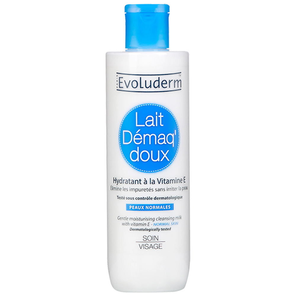 evoluderm Lait Démaquillant Lait Démaq' Doux Hydratant - 250 ml