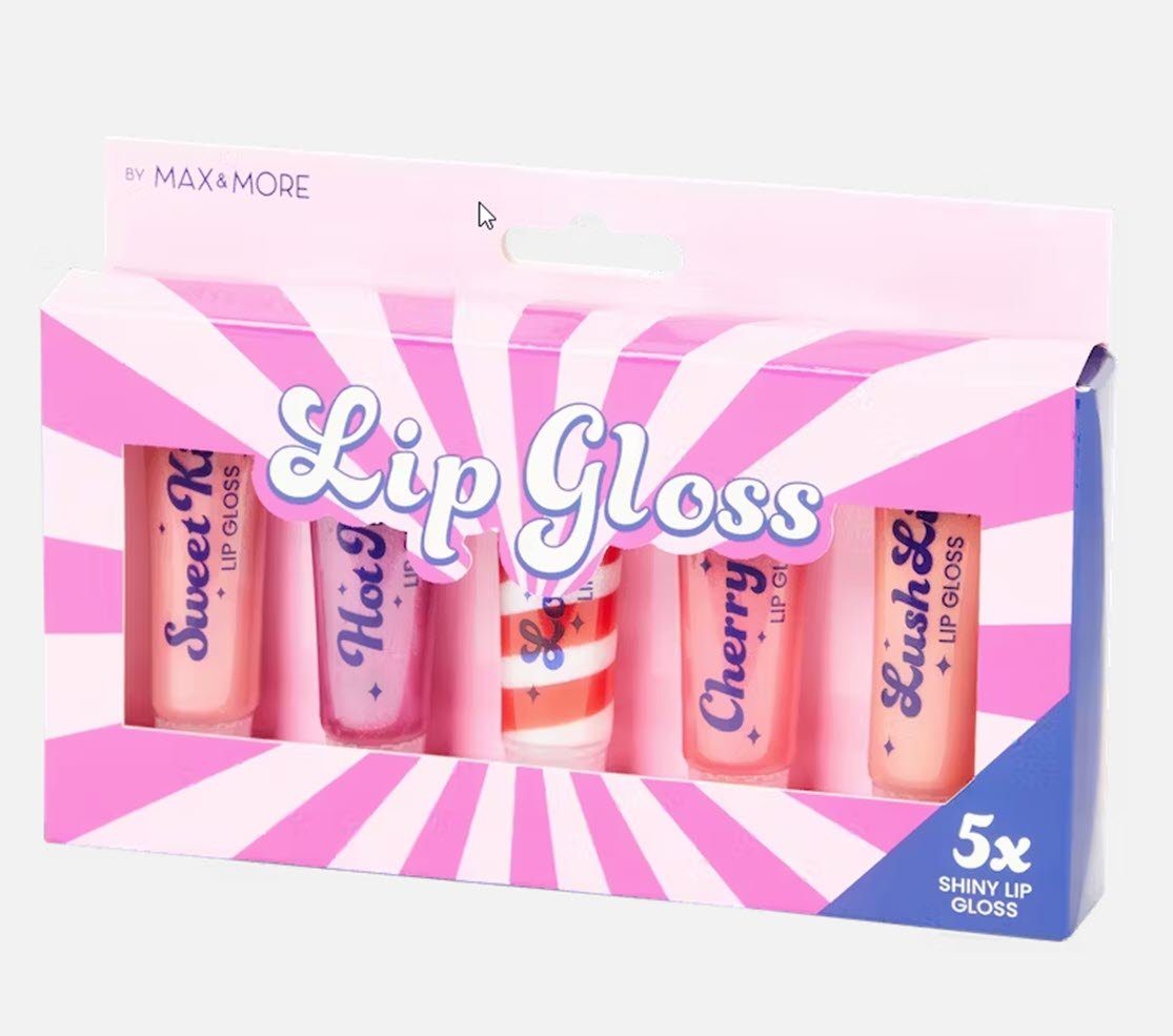 Spectrum Lipgloss Lipgloss Set 5 Stück, 5-tlg.