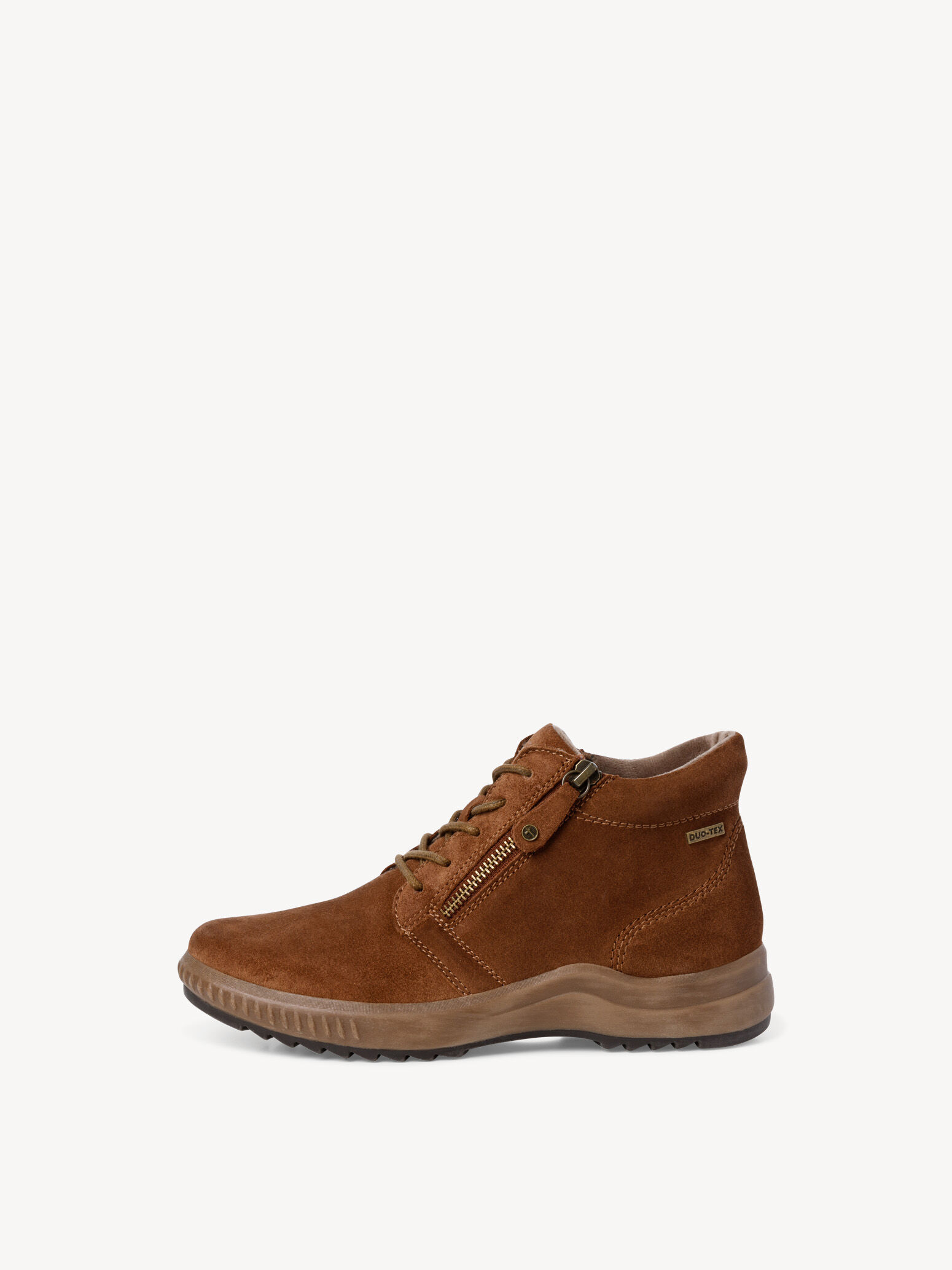 Bottine en cuir - marron