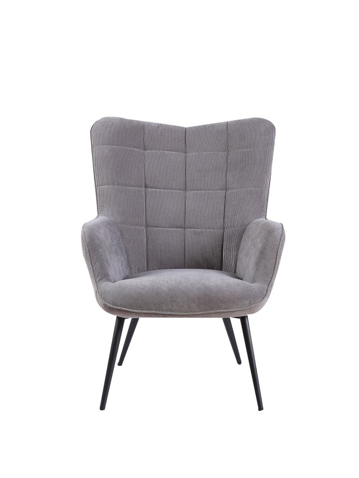 byLiving Sessel UTA in Grau günstig kaufen onesize