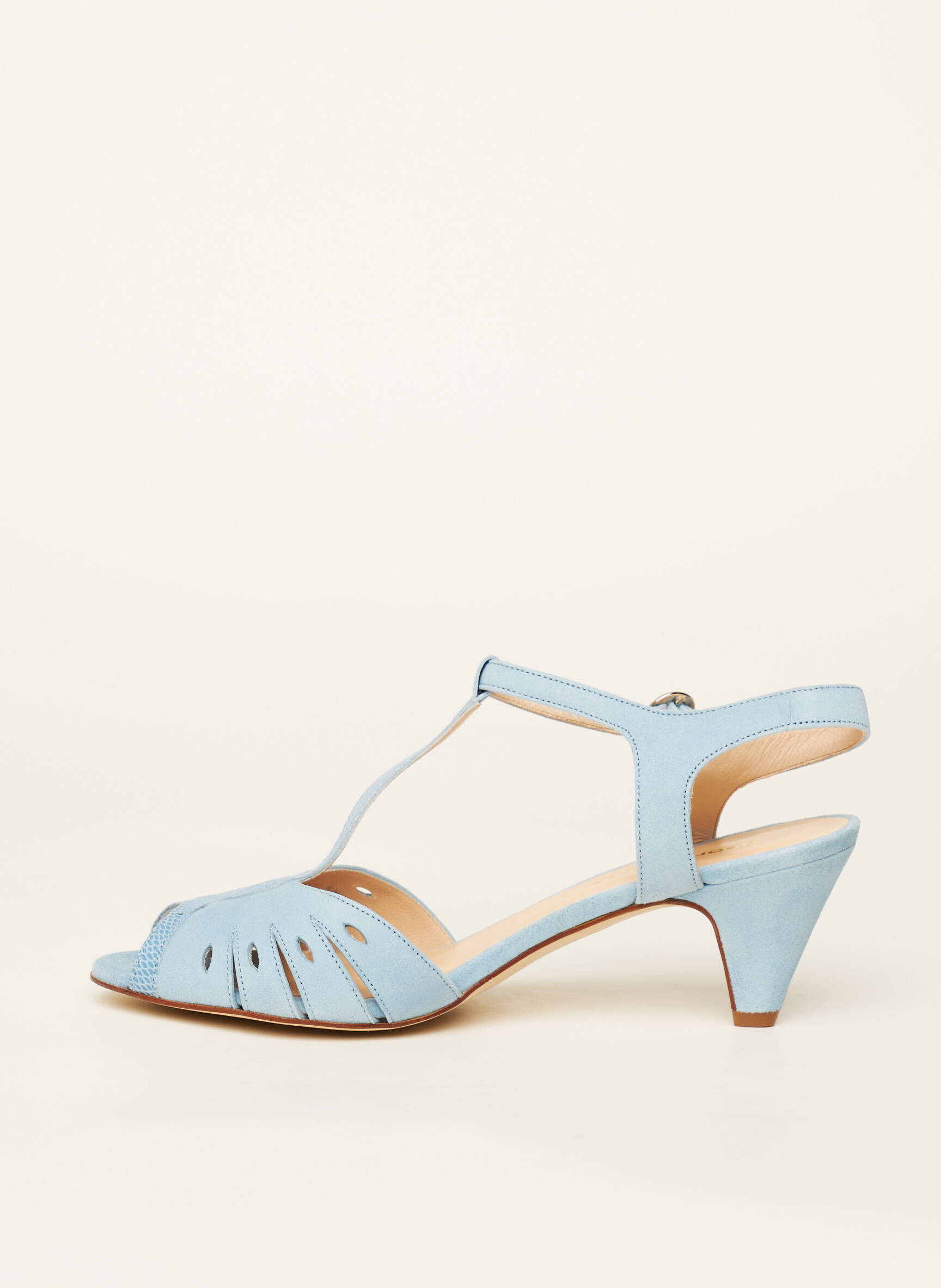 Georgia Rose Sandales Nu Pieds Femme couleur bleu