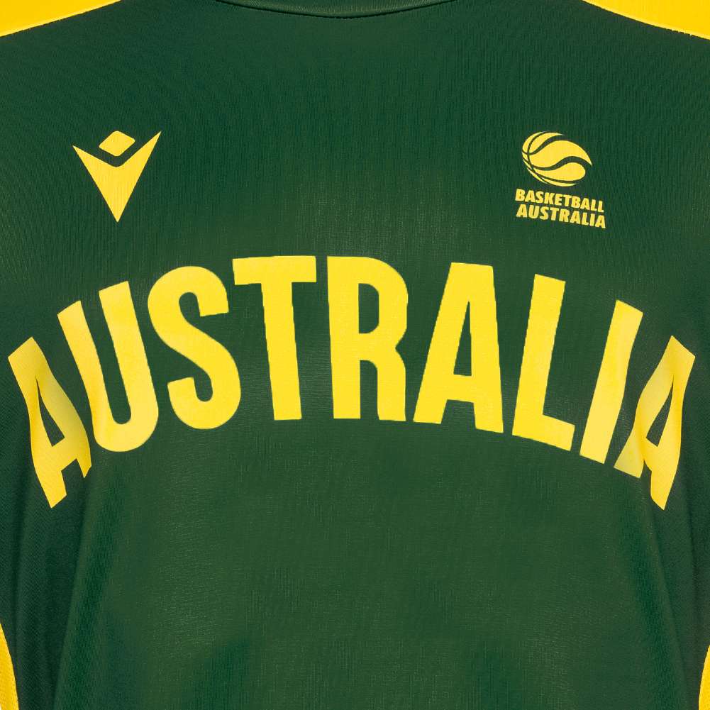 Australien Basketball macron Shooting Kinder Trikot 58560602