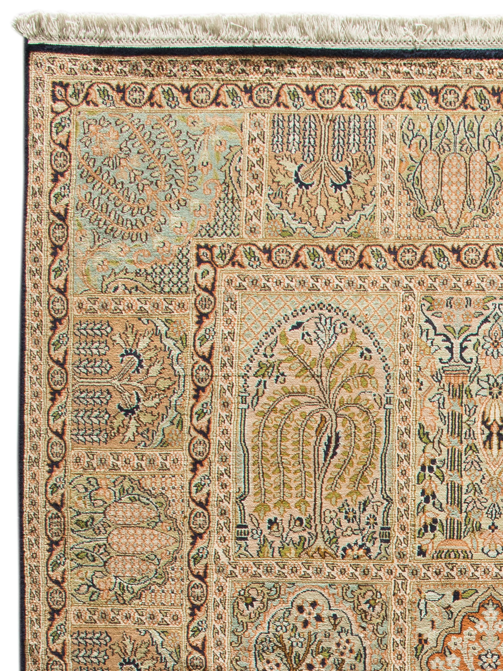 Kaschmir Seide 18/18 ca. 247 x 311 cm, Unikat / Einzelstück