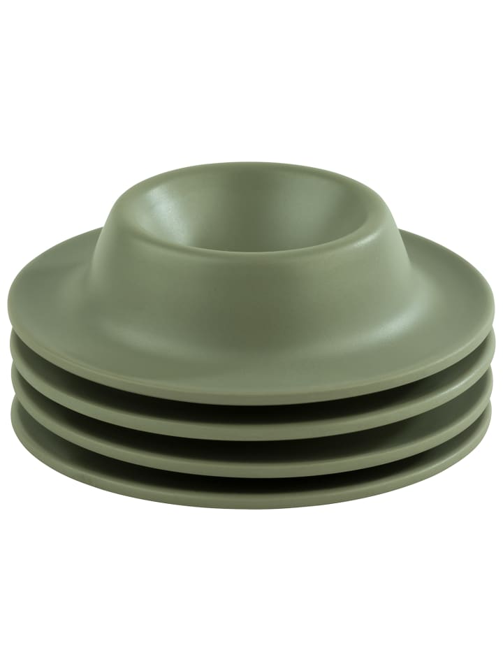 APS Eierbecher 4er Set in grün, 8,5 x 8,5 cm, H: 2 cm, Ø 8,5 cm  günstig kaufen onesize