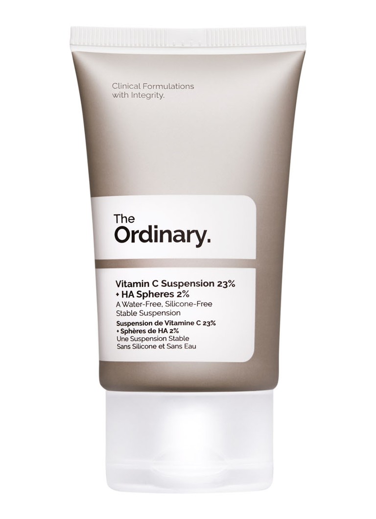 The Ordinary Vitamin C Suspension 23% + HA Spheres 2% - dienas un nakts krēms ar mirdzošu efektu