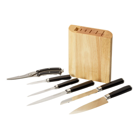 Damastmesser Set, 7-tlg.