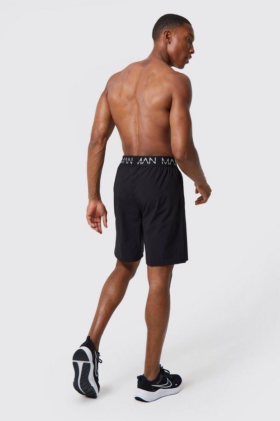 2er-Pack Man Active Gym Shorts mit Reißverschluss-Taschen
