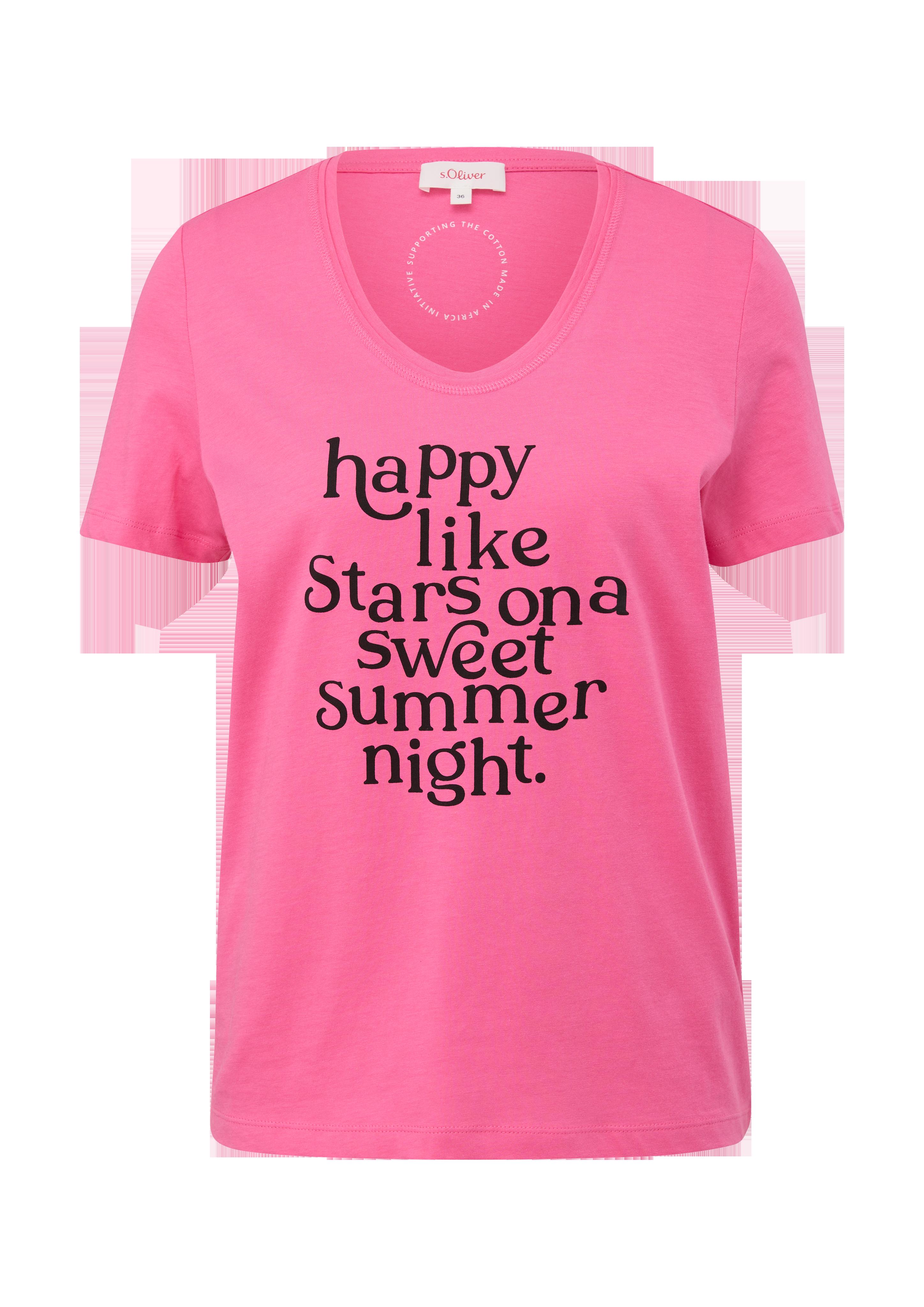 T-Shirt mit Statement-Print  2132800-44D2