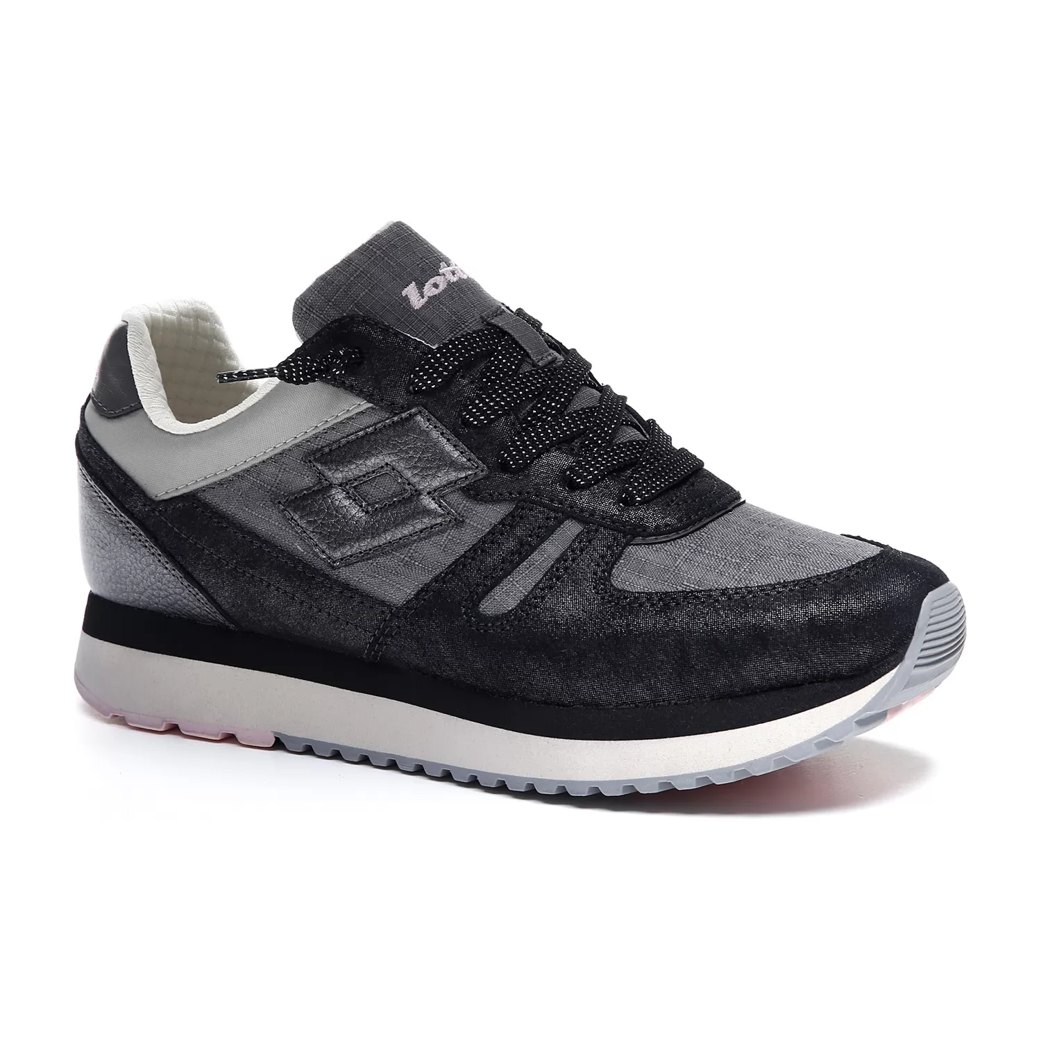 TOKYO WEDGE GLITTER W BLACK/GRAVITY TITAN