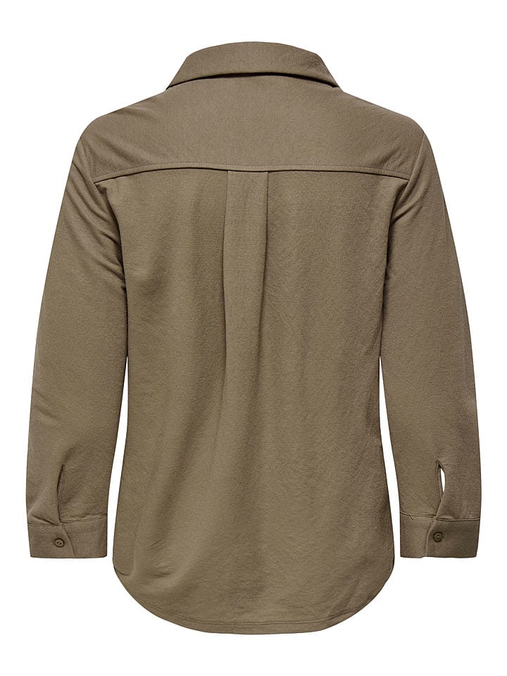ONLY Bluse in Hellbraun günstig kaufen