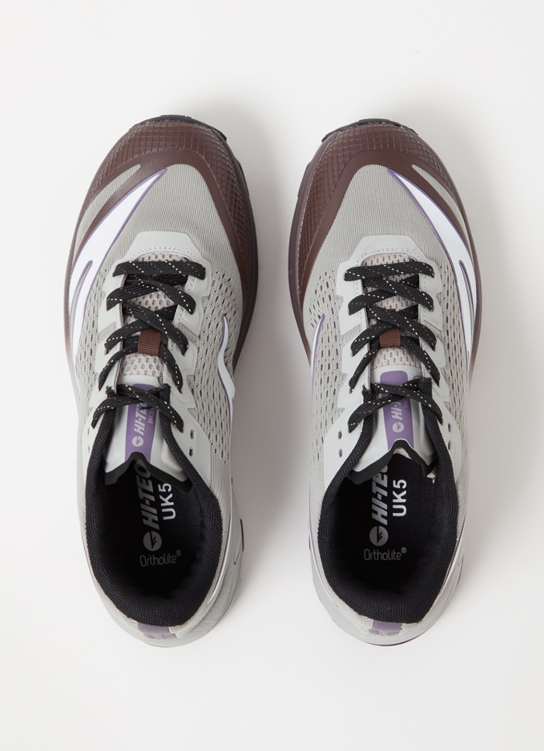 Hi-Tec HTS Flash Trail sneaker with knitted upper