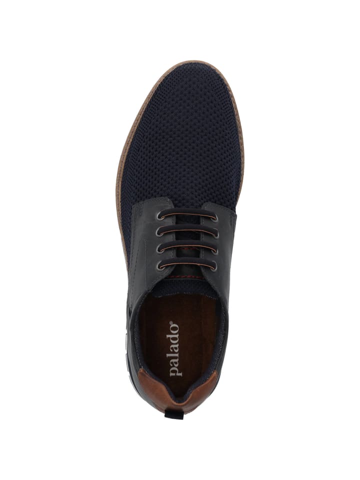 palado Klassische Halbschuhe in Navy Cognac günstig kaufen