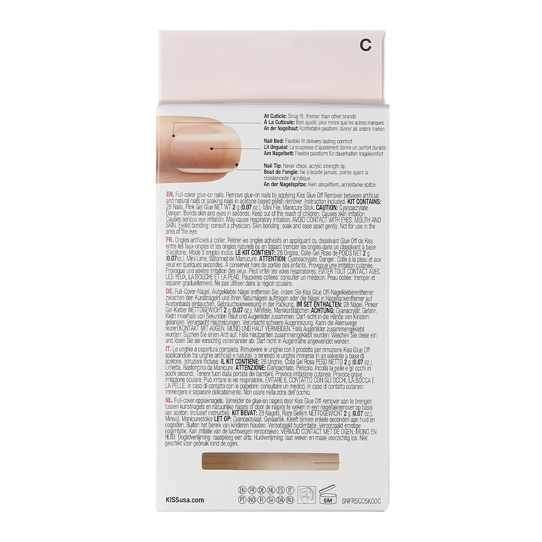 Salon Acrylic Nude Nails - Leilani