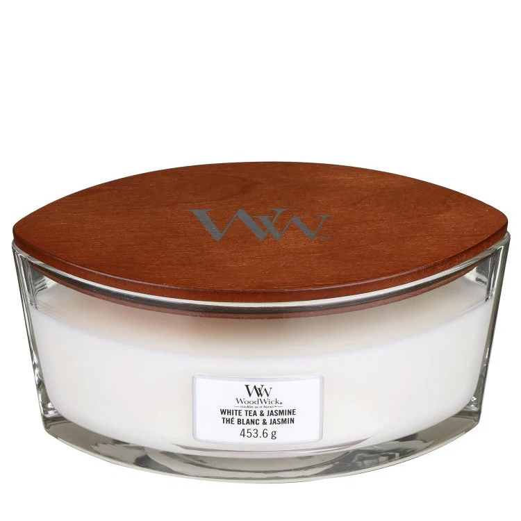 Ellipse Candles Hvid Te & Jasmin - Duftlys