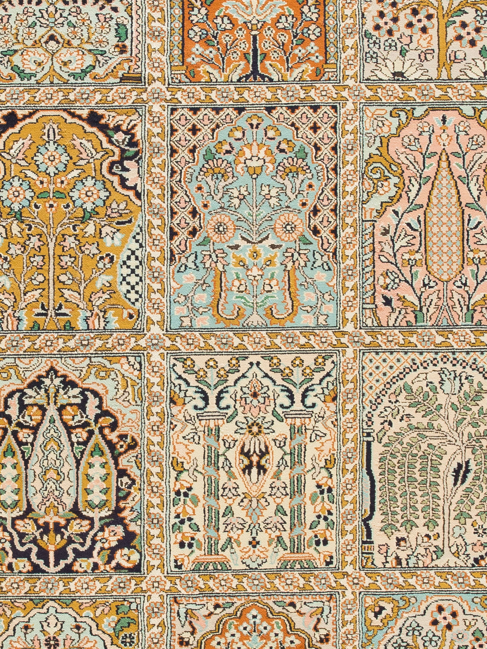 Kaschmir Seide 18/18 ca. 223 x 298 cm, Unikat / Einzelstück