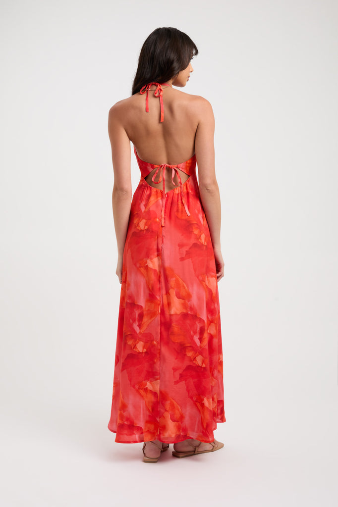 Robe midi Zya Imprimee