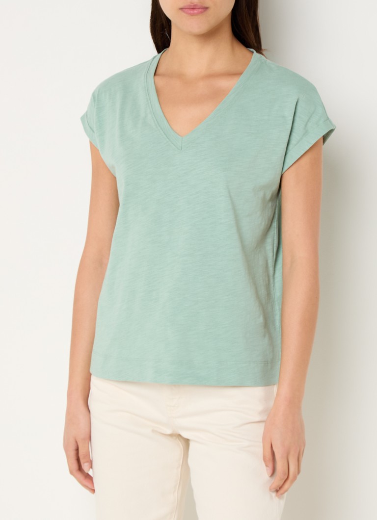 T-shirt Whistles Willa van biologisch katoen met gemêleerd dessin